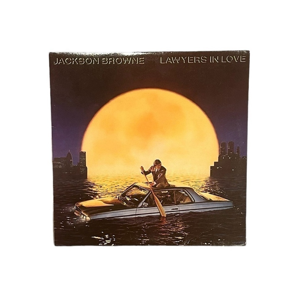 Jackson Browne- Lawyers In Love LP 1983 Asylum Records ‎Vinyl